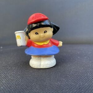 2003 Fisher-Price Little People McDonald’s Girl Figure Vintage Toy
